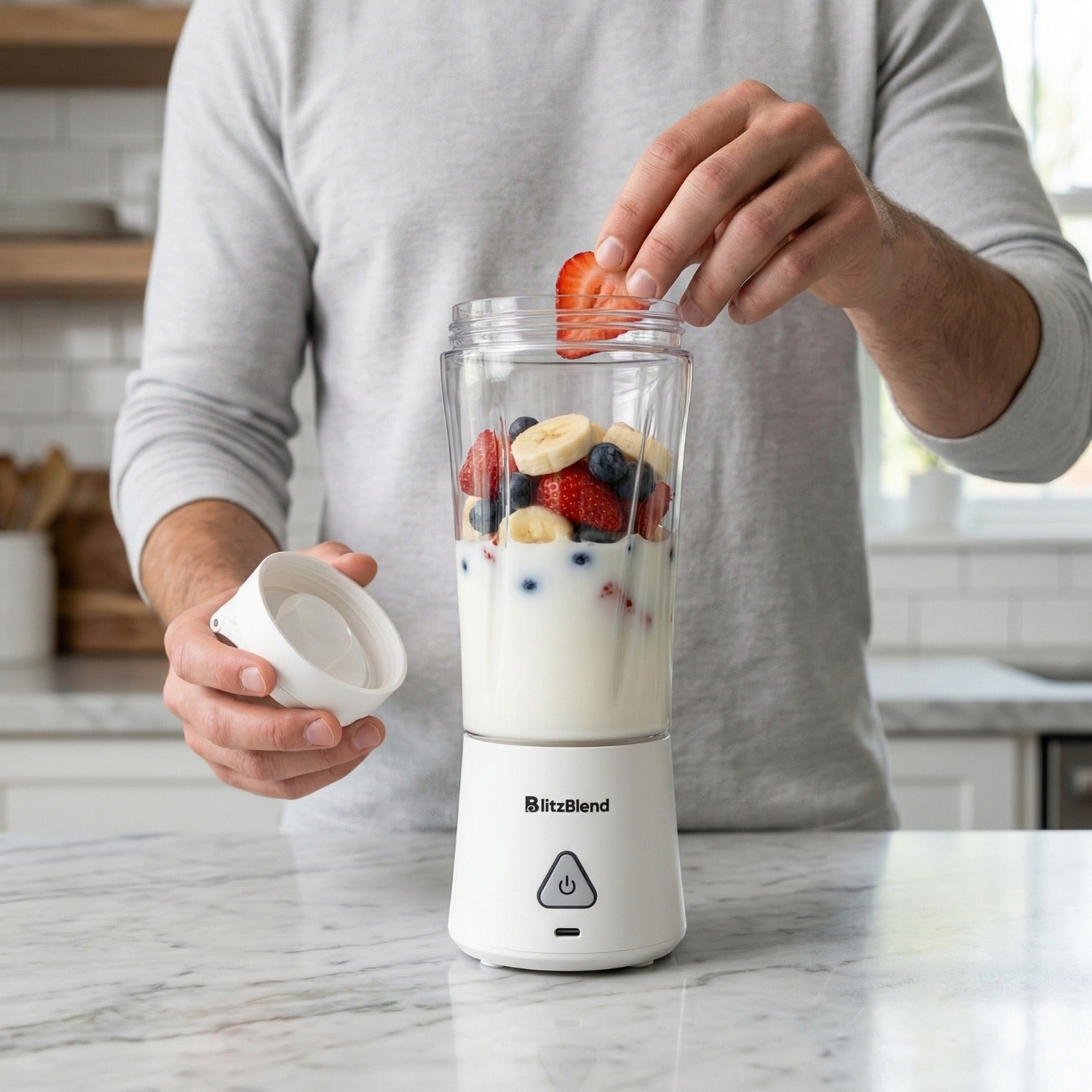 BlitzBlend Signature White Edition