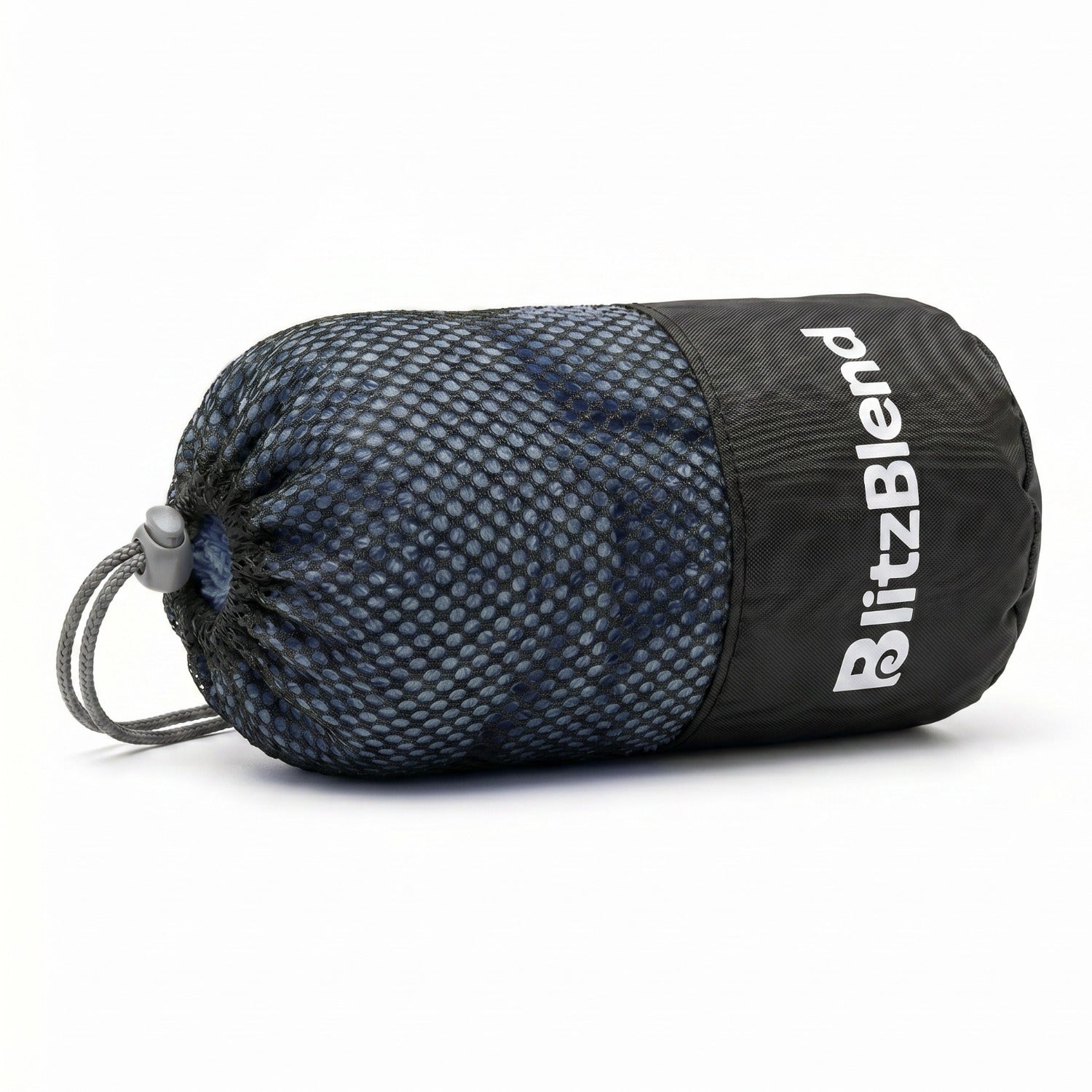 BlitzBlend Stone Grey Microfibre Gym Towel