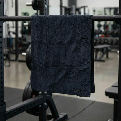 BlitzBlend Signature Black Microfibre Gym Towel